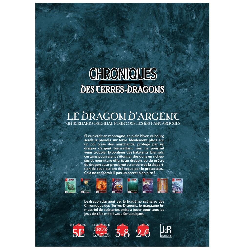 Chroniques Des Terres Dragons - N° 7 Le Dragon d'Argent