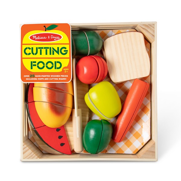 Melissa & Doug - Udskåret Mad
