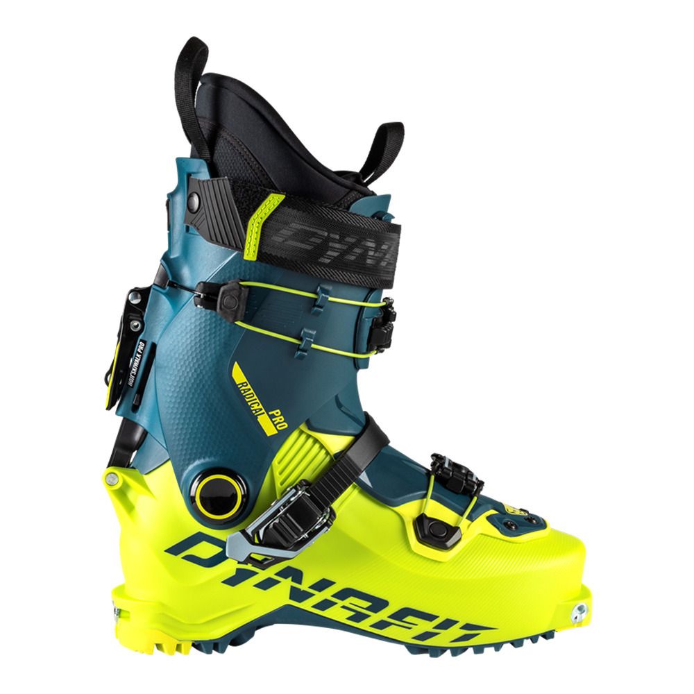 Dynafit RADICAL PRO - Chaussures ski randonné Homme petrol/lime punch