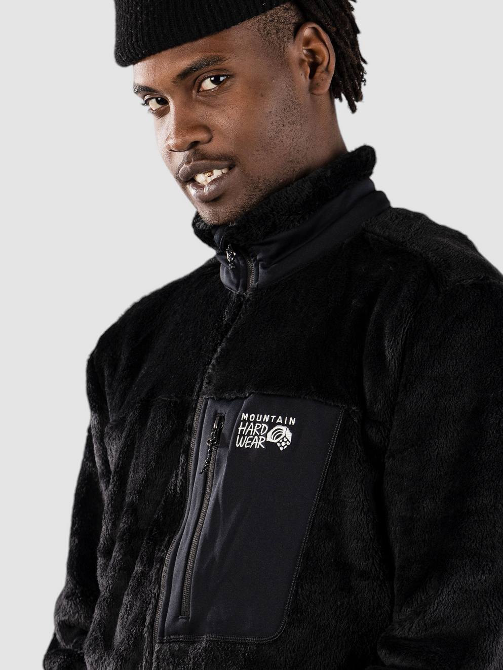 Mountain Hardwear Polartec High Loft Zip Hoodie black