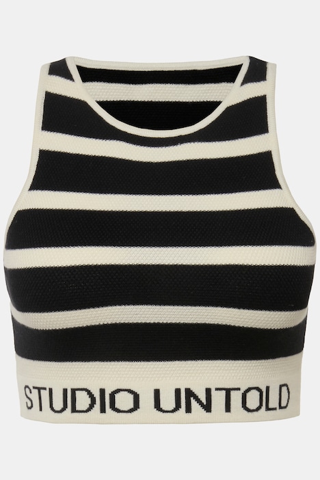 Strick-Top, Tight Shape, Ringel, Studio Untold Unterbrustband