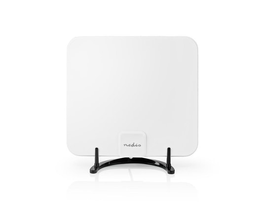 NEDIS - Antenne intérieure Antenne HDTV d'Intérieur 0 - 25 km Gain de 30 dB FM/VHF/UHF...
