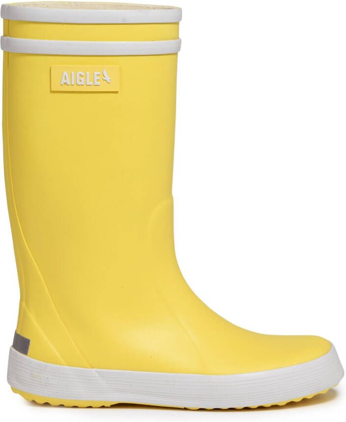 Aigle Lolly Pop 2 Jaune Blanc Regenlaarzen Geel