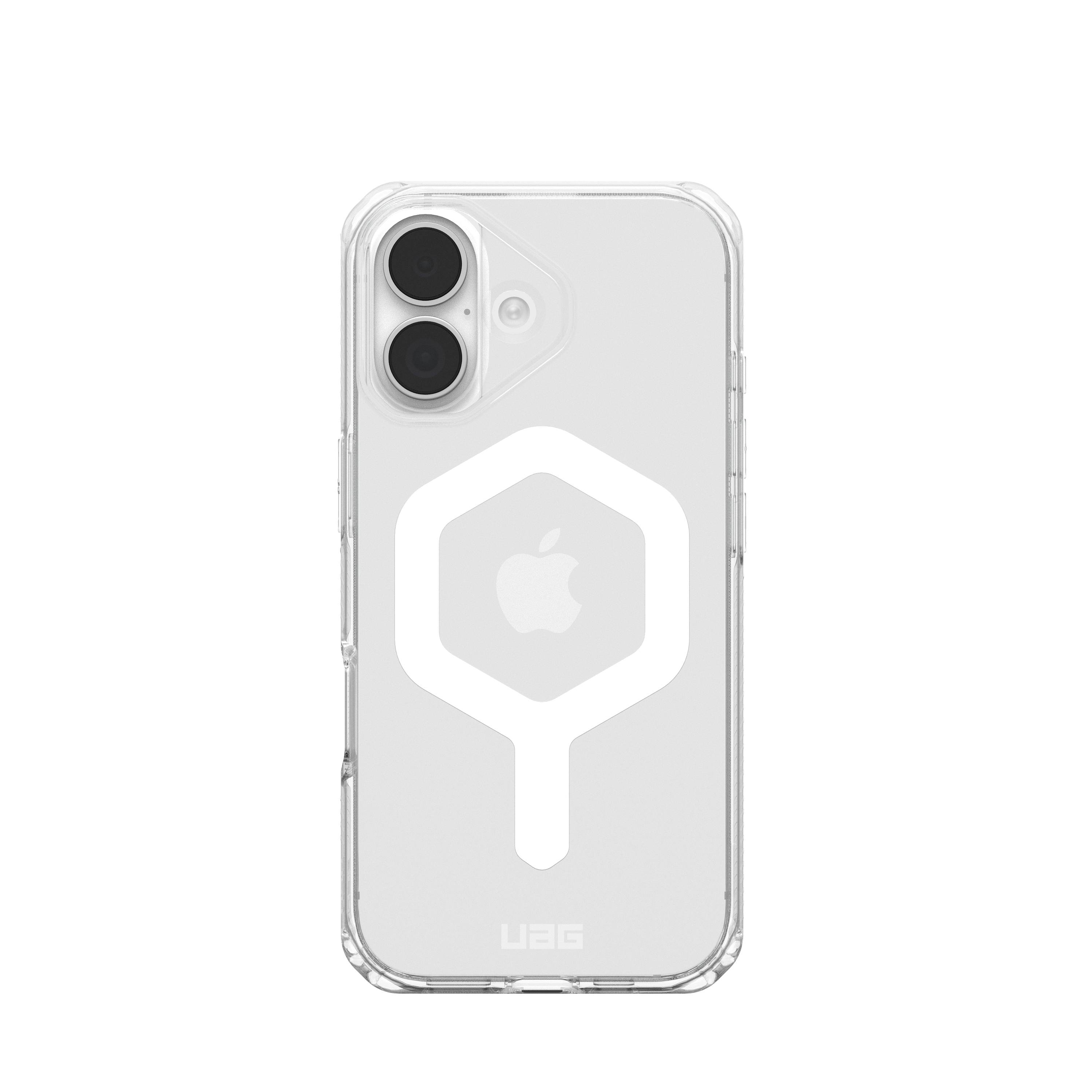 iPhone 17 MagSafe Hybrid Schutzhülle Plyo (114531114341) - Ice (Weiss / Transparent)