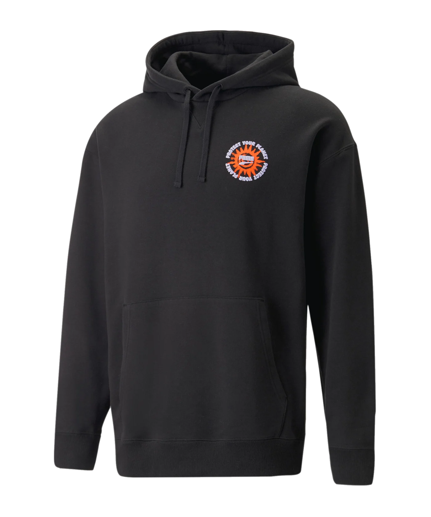 PUMA DOWNTOWN Graphic Hoody Schwarz F01