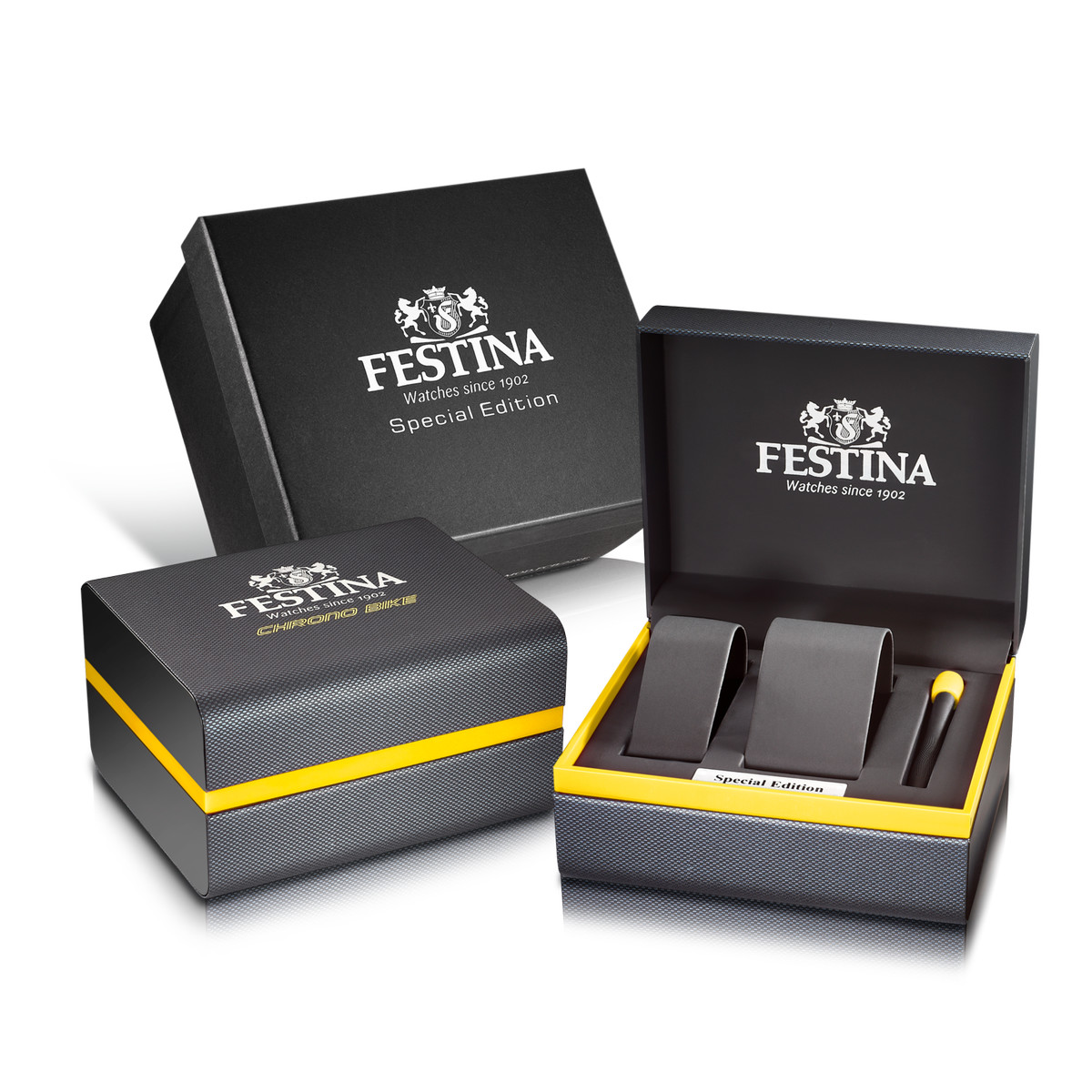 Montre FESTINA special editions homme chronographe, bracelet acier