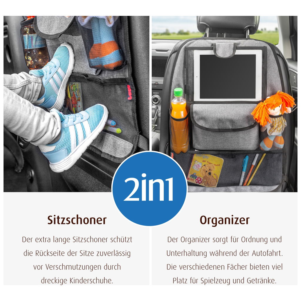 reerreer   Autorücksitz Organizer TravelKid Entertain
