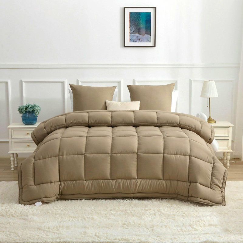 Zelesta - Easybed - Dekbed - Chocolde & Koraal - Wasbaar op 60 graden