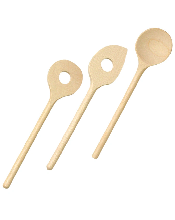 Kochlöffel-Set BACKSTUBE 3-teilig aus Holz