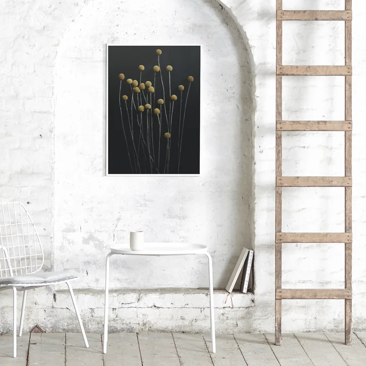 Paper Collective - Stillleben 01 (yellow drumstick), 50 x 70 cm