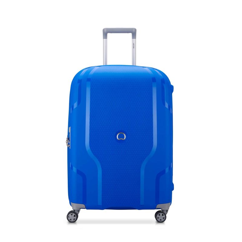 Valise rigide Clavel L Extensible 70 cm Bleu électrique
