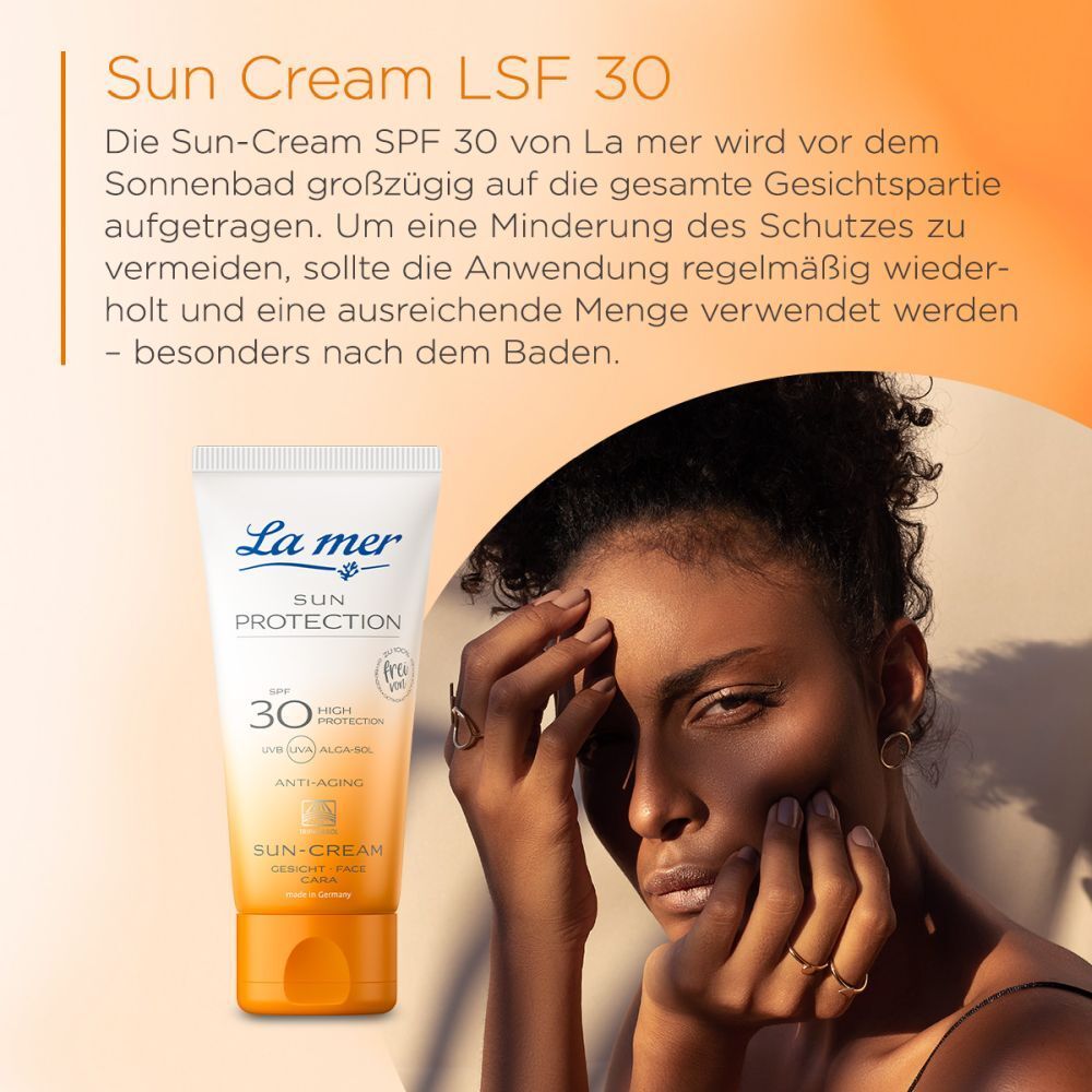 La mer Sun Protection SPF 30 Gesicht