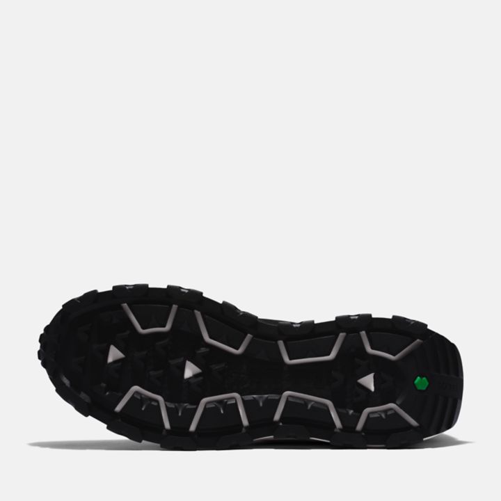 Bota de caminhada Winsor Trail Outdoor para homens de preto.