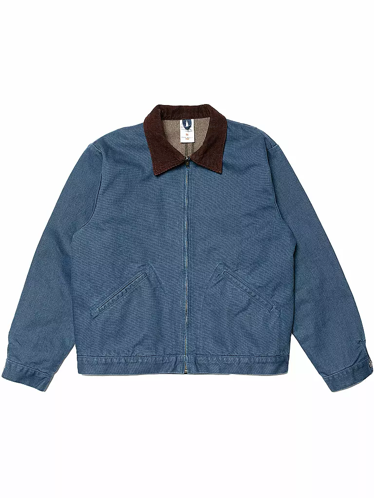 NUDIE JEANS Blouson BLAKE blau