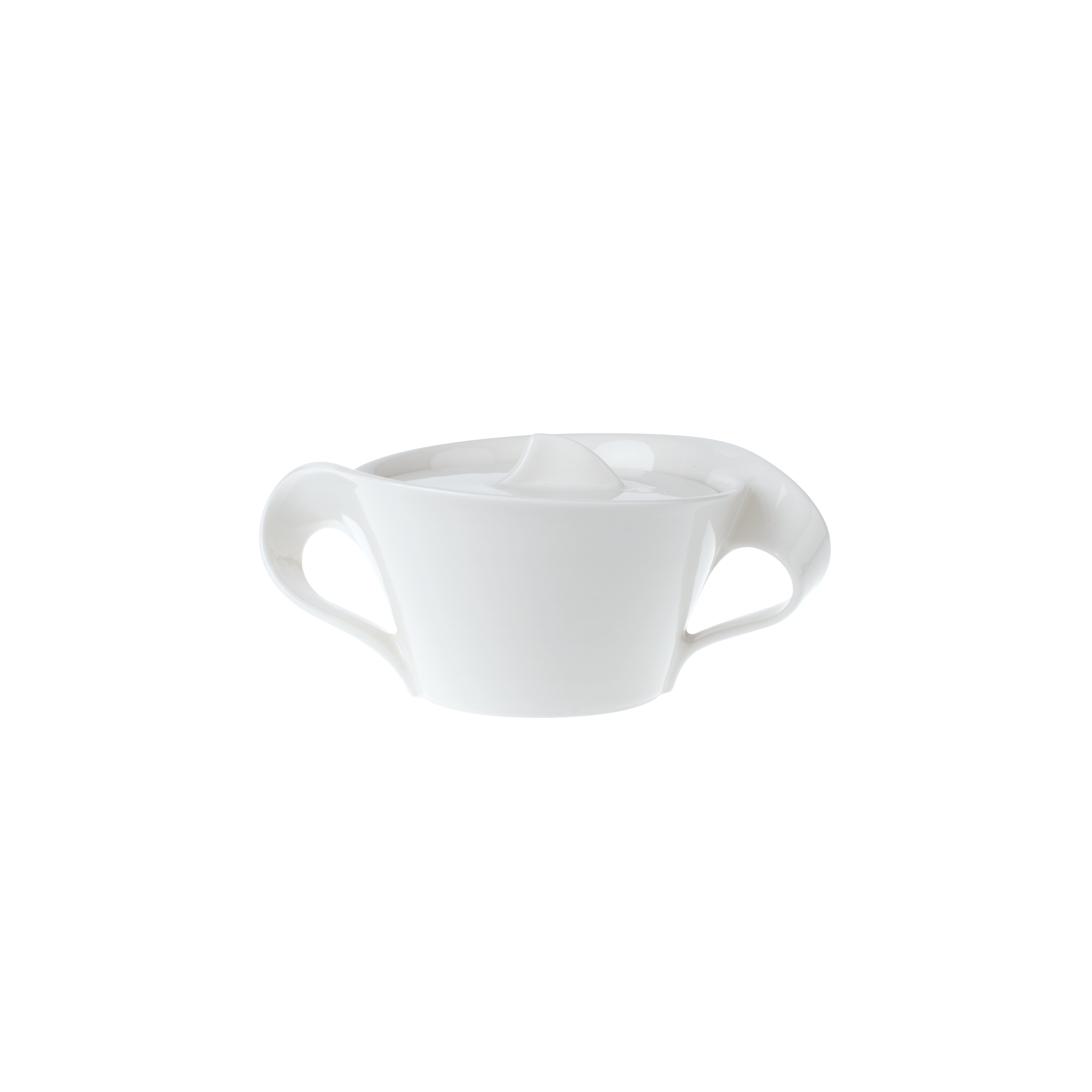 NewWave Sugar bowl White, 7.8 oz, Premium Porcelain