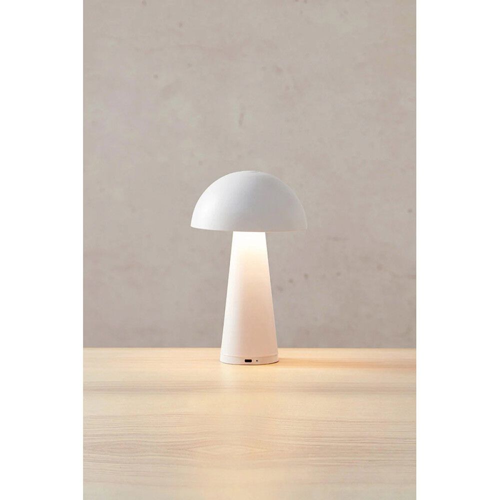 BORDLAMPE MARKSLÖJD FUNGI PORTABEL HVIT
