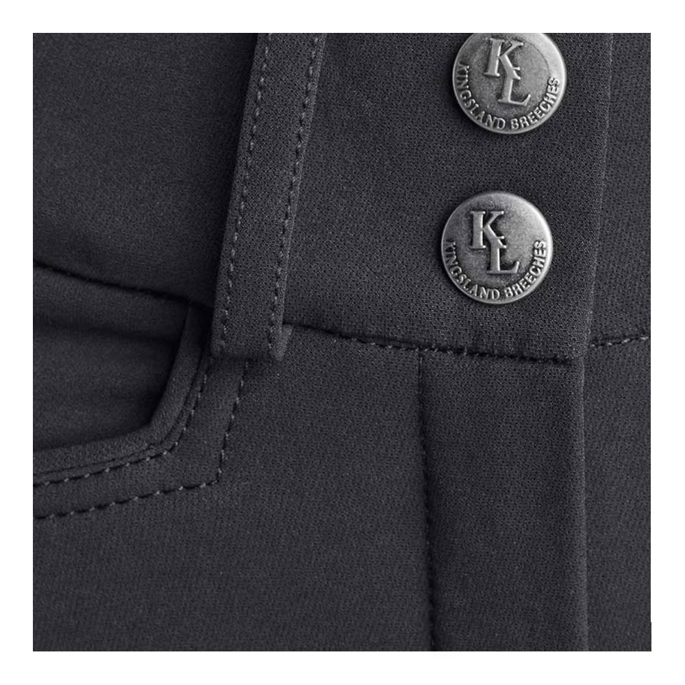 Kingsland KLKADI E-TECH - Pantalon fond de peau siliconé Femme black