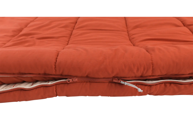 Camper Lux Deckenschlafsack rot bis 200 cm