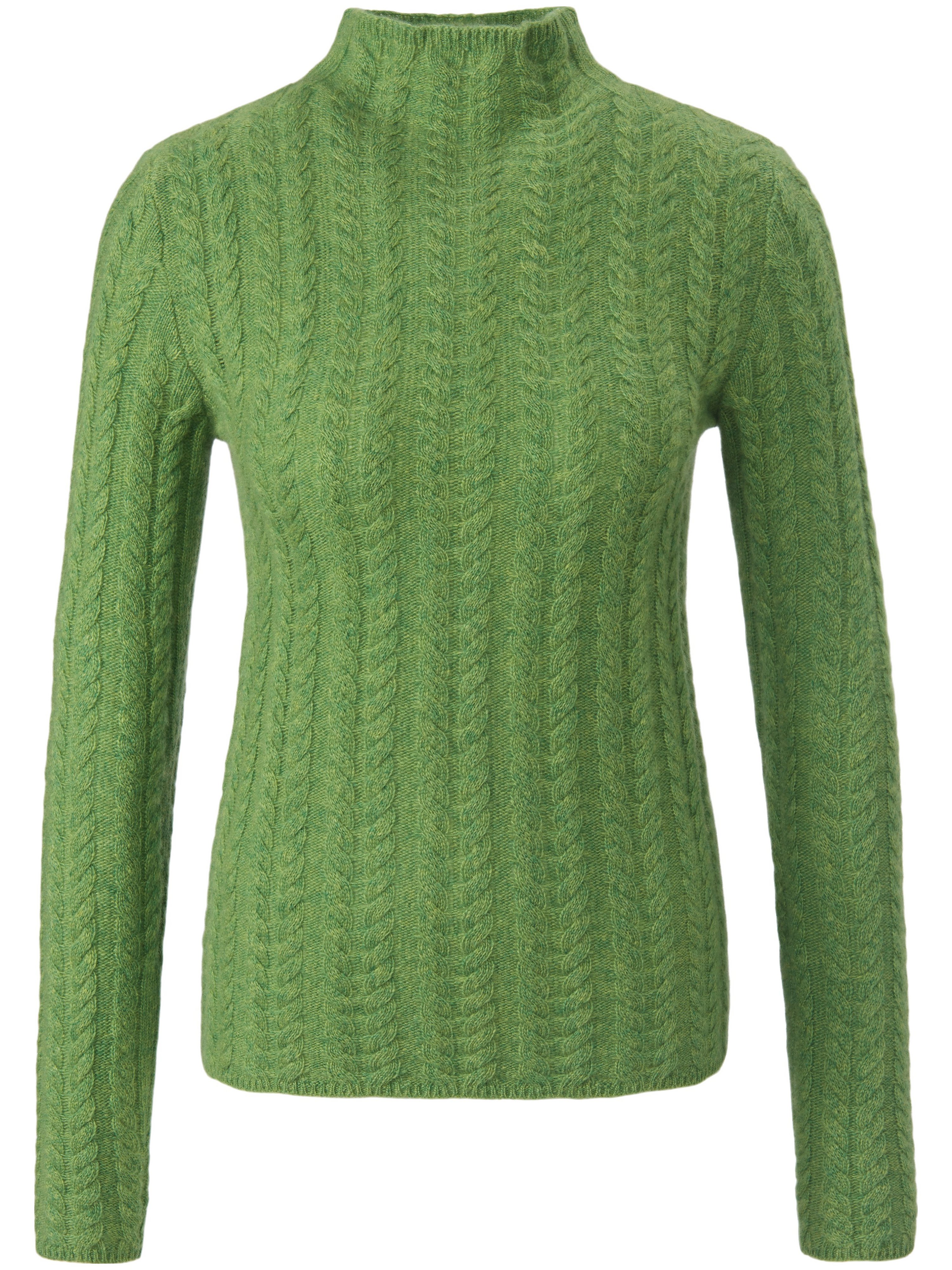 Pullover mit Stehbundkragen