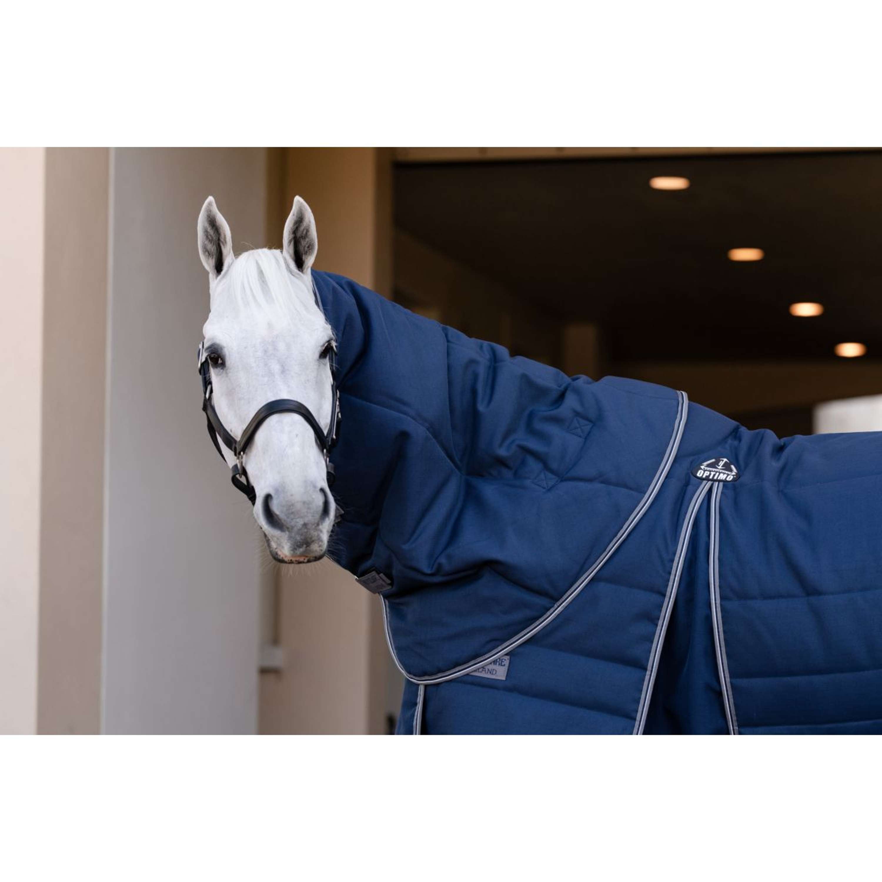 Rambo Optimo Staldeken Plus 400g Navy/Thunderstorm Grey/Silver