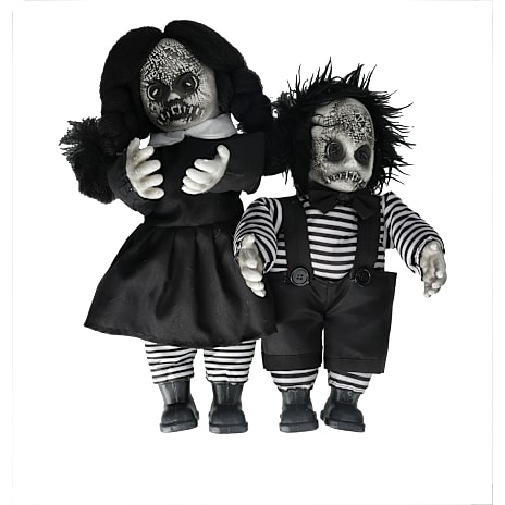 Halloween scary dukke - flere varianter - assorteret