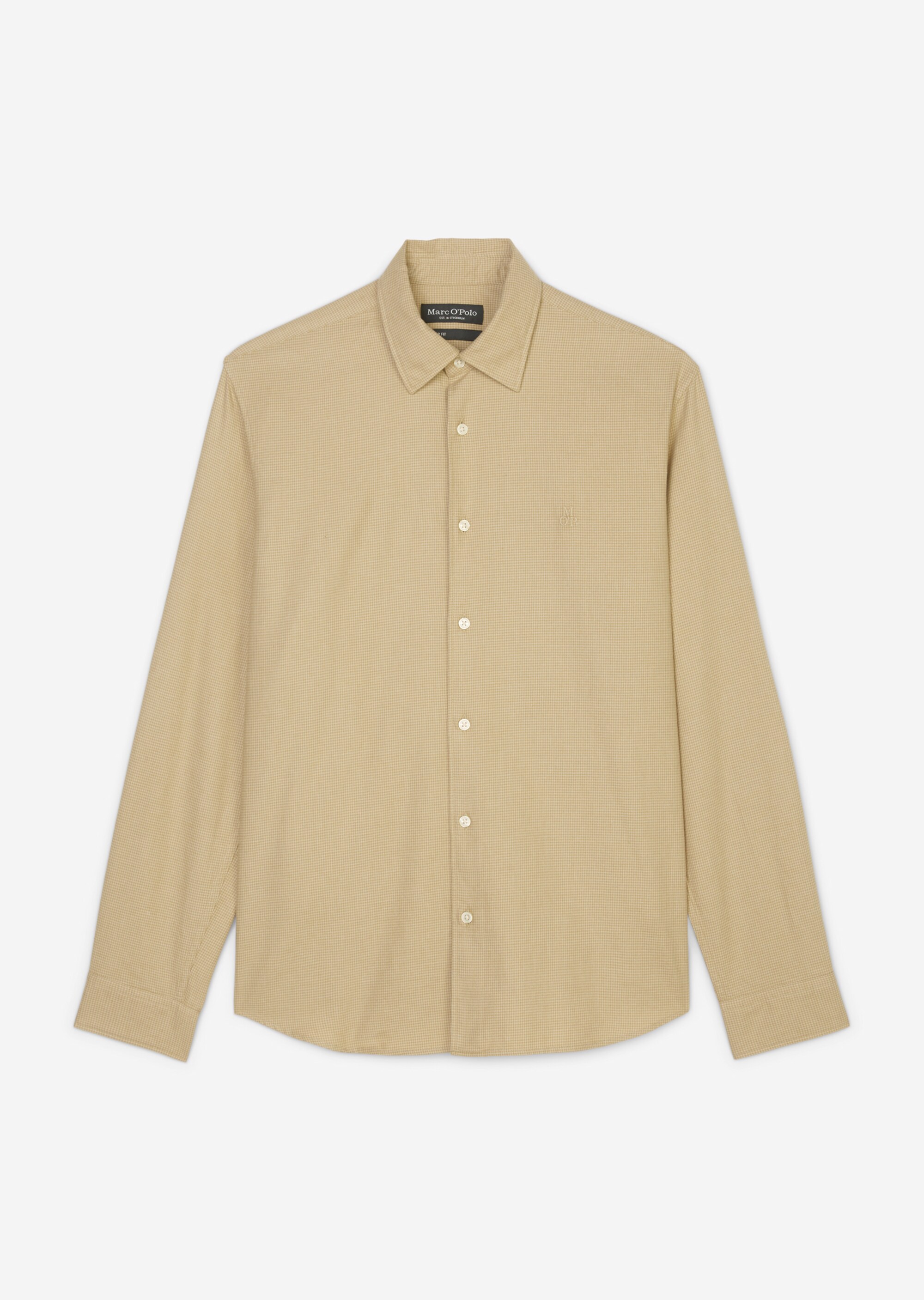 Hemd regular aus leichtem Bio-Baumwoll-Flannel