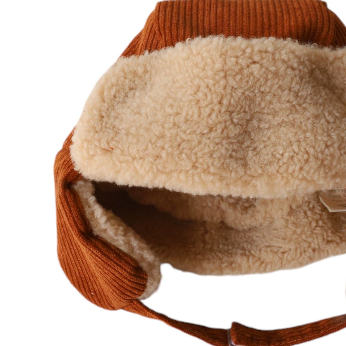 Chapka enfant velours marron - Road trip Petit toi