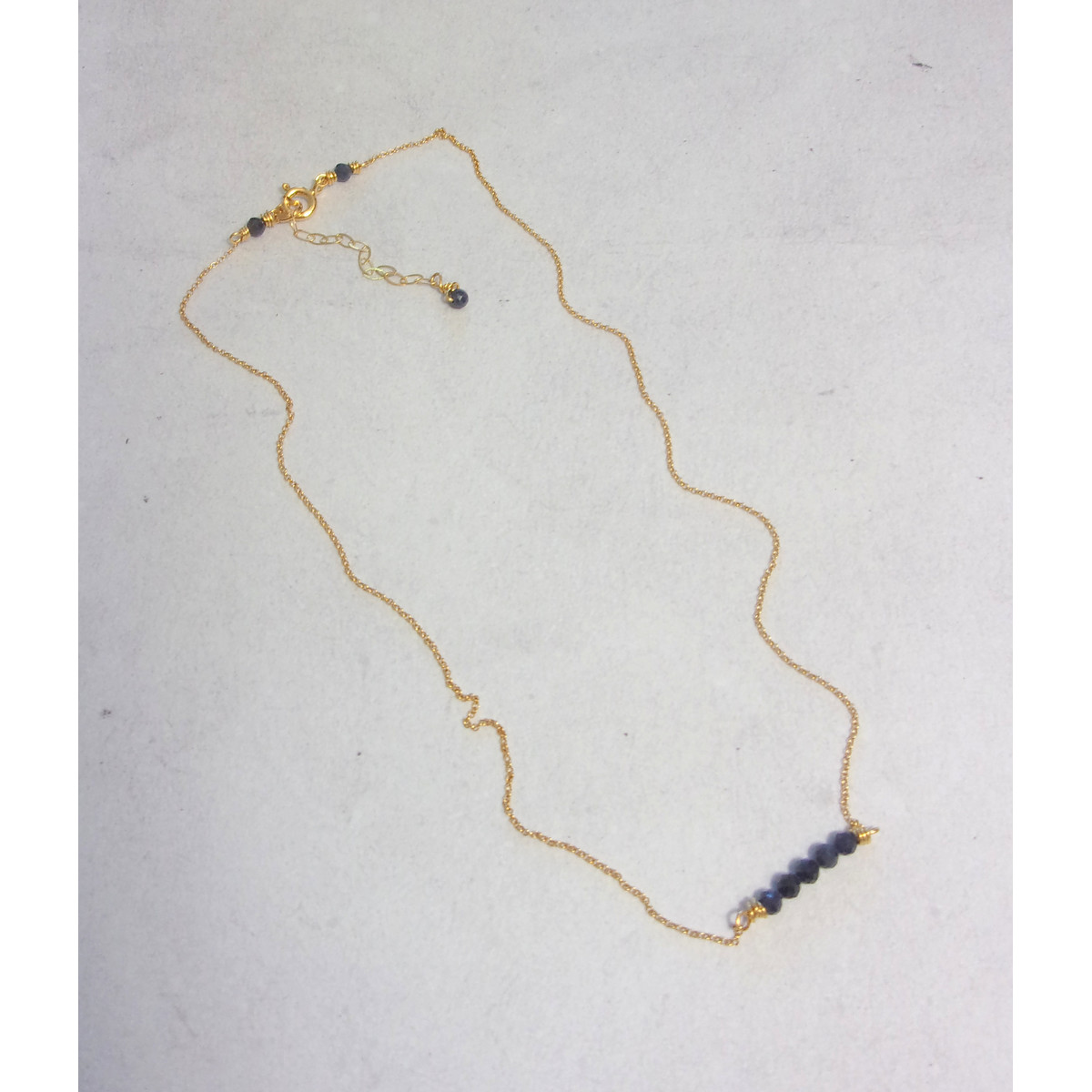 Collier Saphir