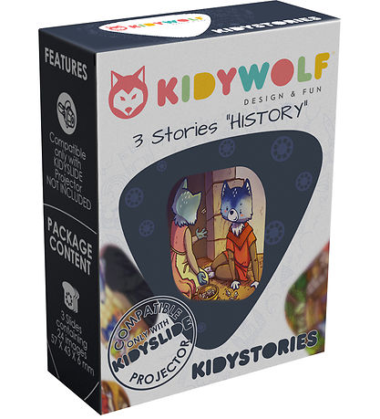 Kidywolf Geschichte - bis Taschenlampe - History - Kidystories