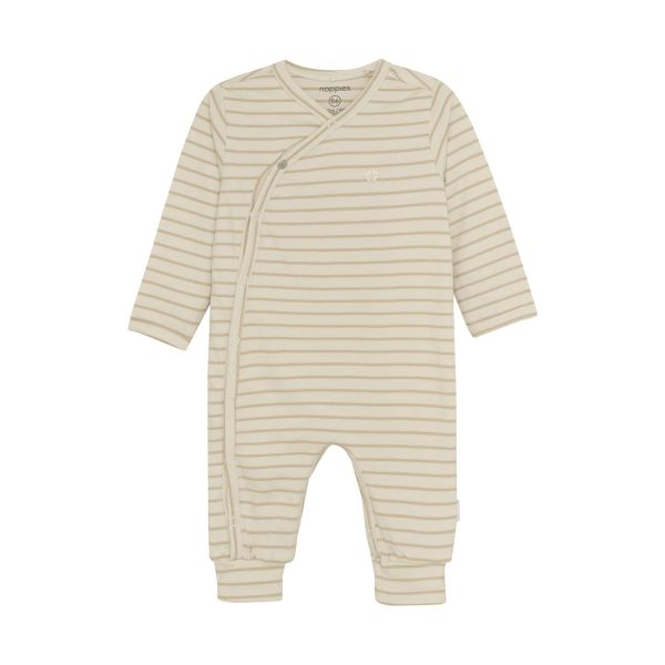 Noppies Nolan Boxpakje - Stripe - Maat 44 - Offwhite