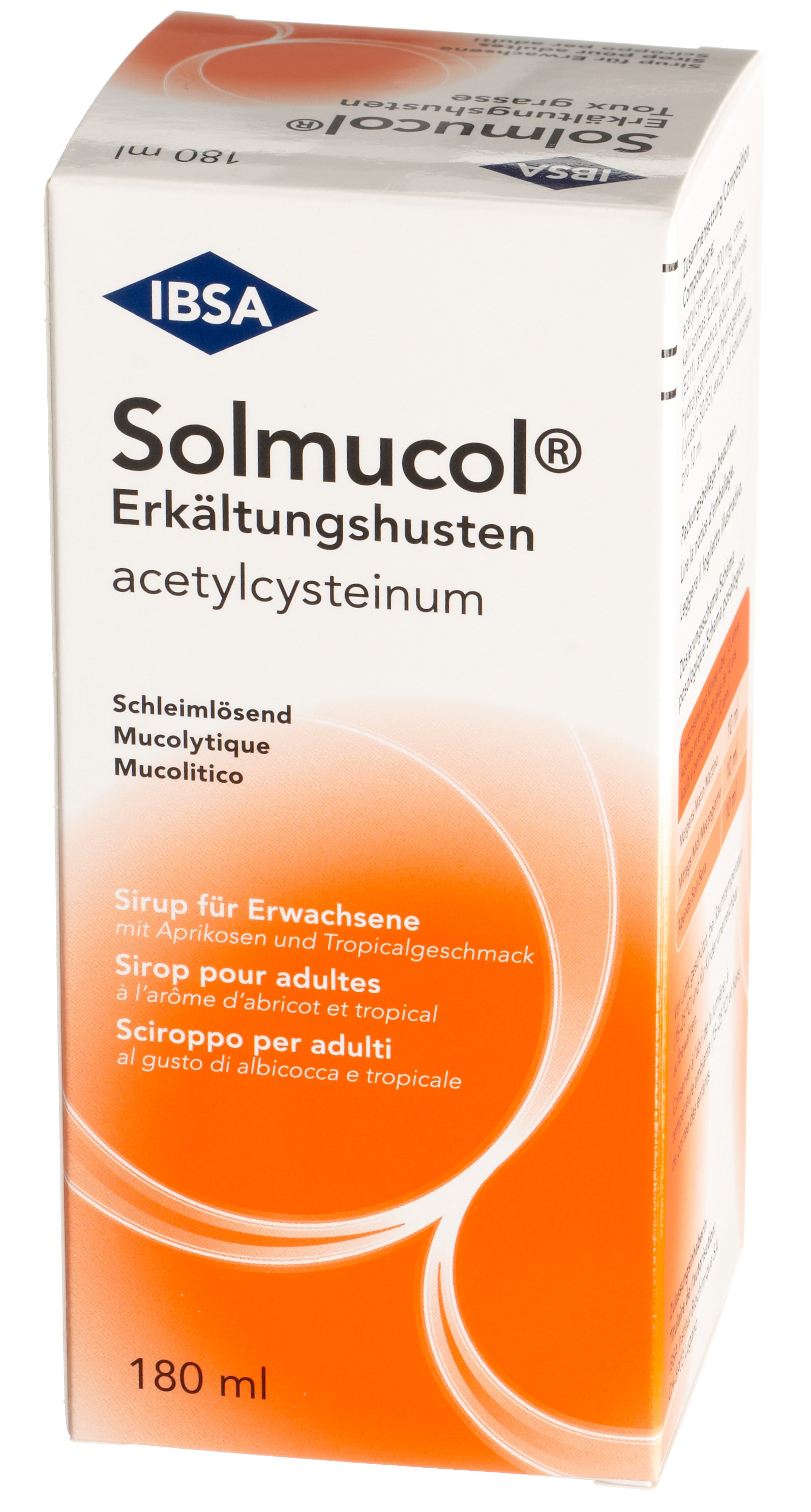 SOLMUCOL Erkältungshusten Sirup 200 mg/10ml Fl 180 ml