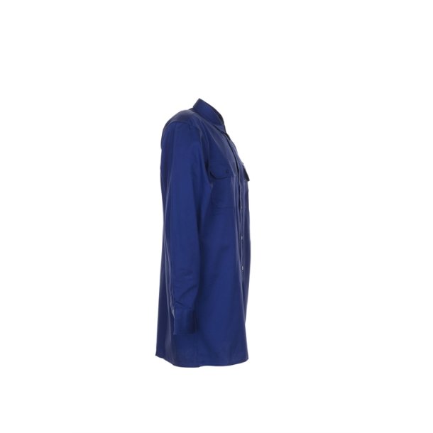 0417 Twill Skjorte langærmet, Mørkeblå