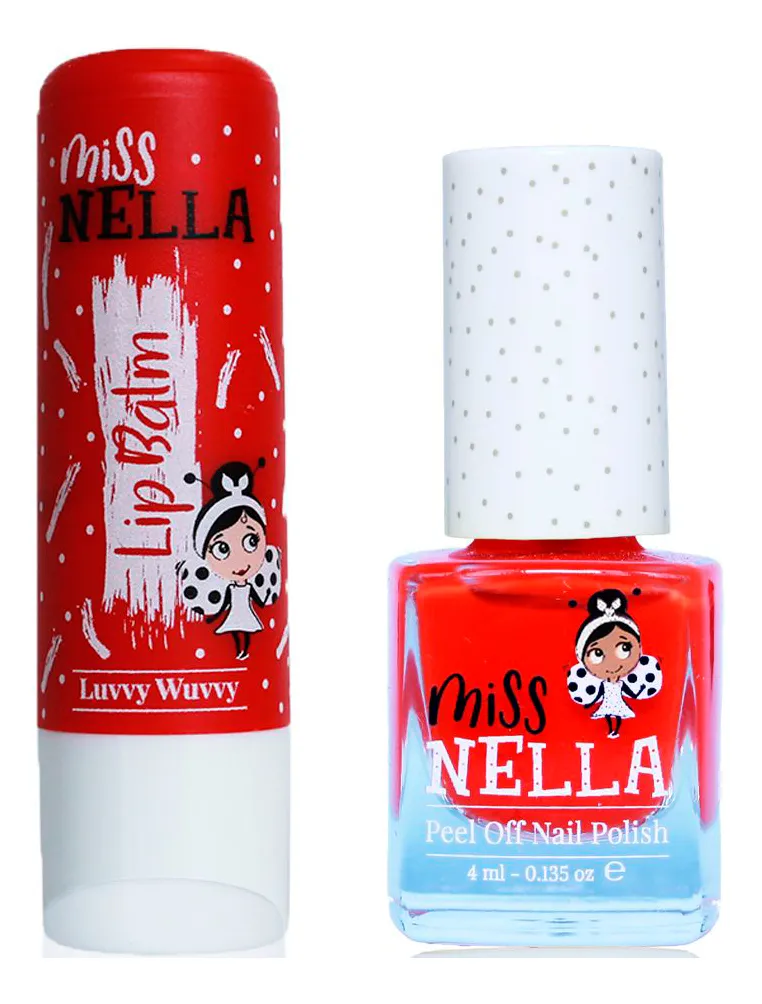 Miss Nella Nail og Lip Duo nr. 1 - 1 stk.