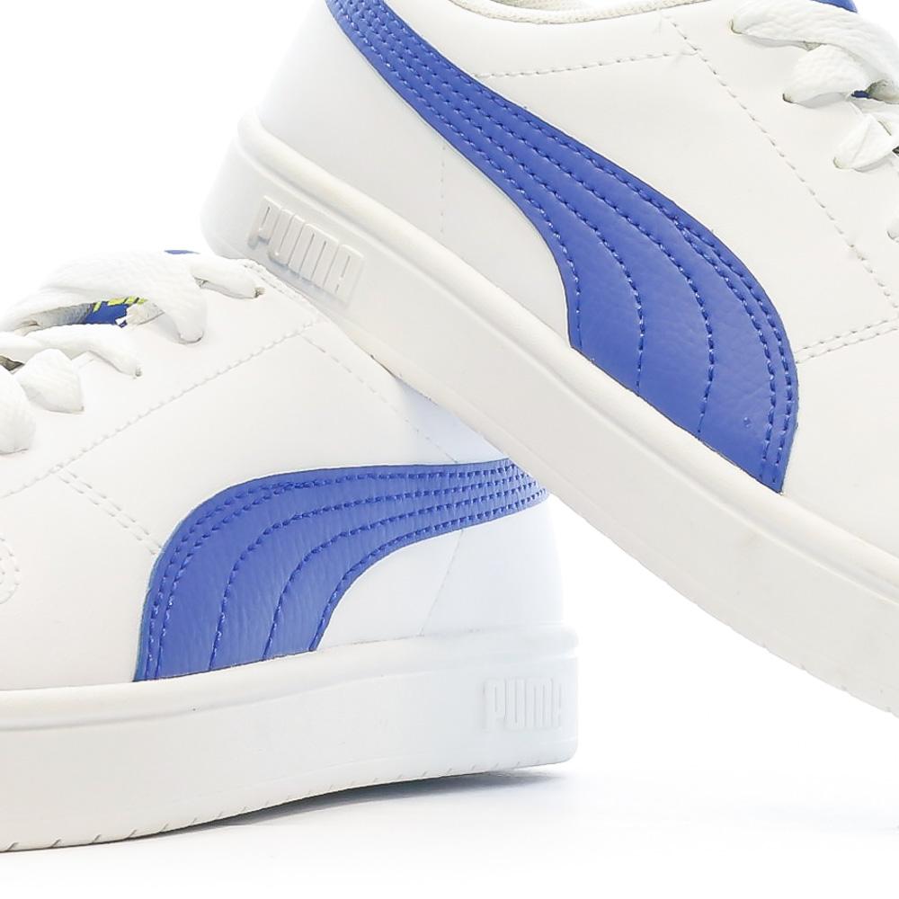 Puma Baskets Blanches/Bleu Femme Puma Rickie