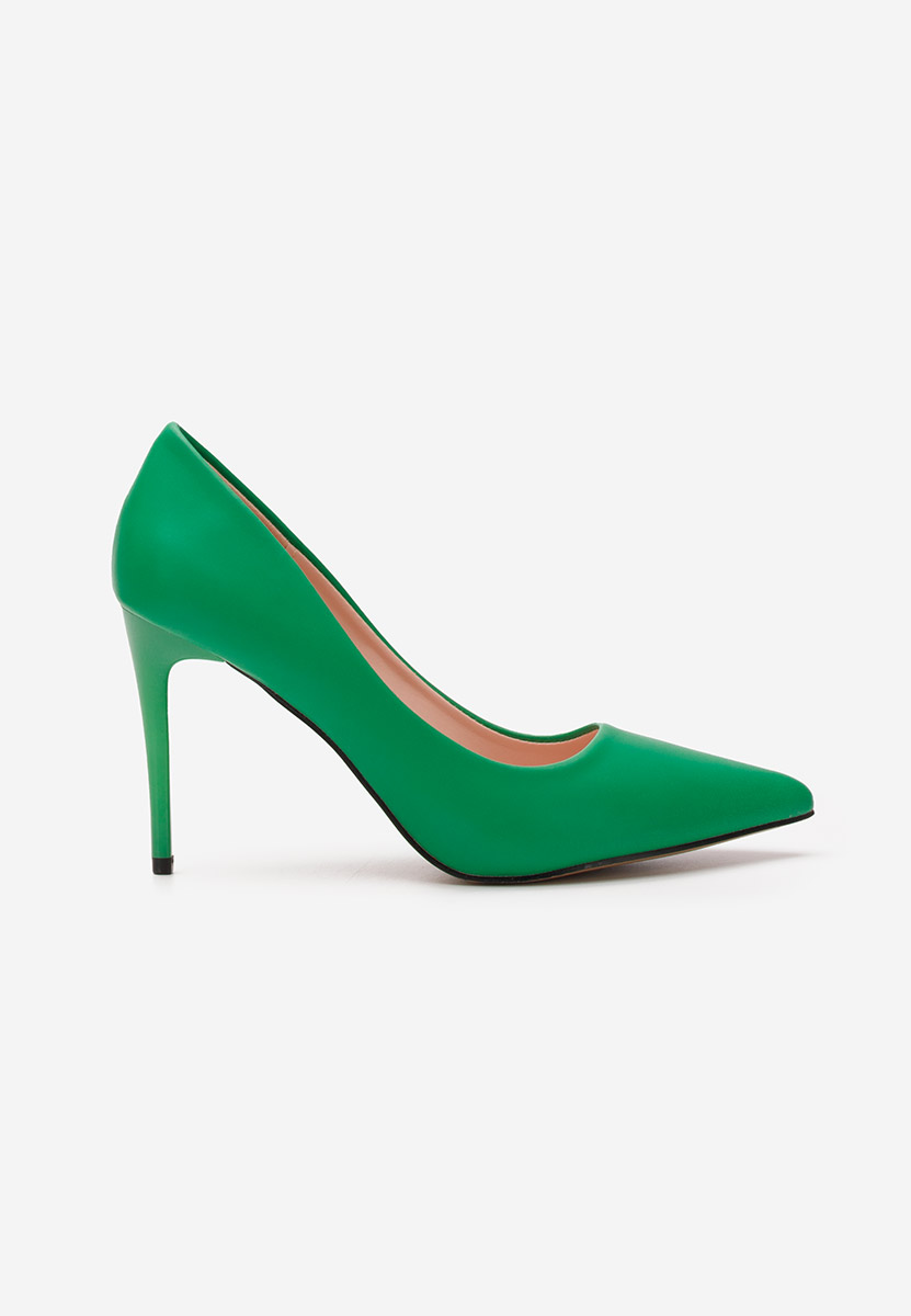 Chaussures stiletto vert Donia V2