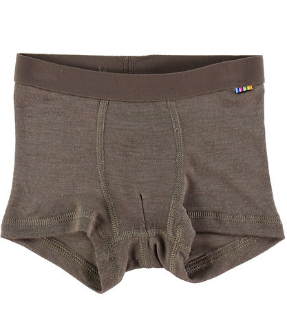 Joha Boxershorts - Wolle/Seide - Braun