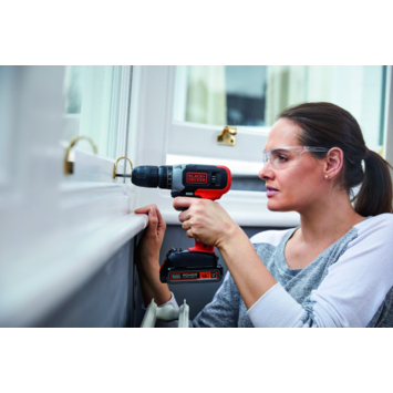 BLACK DECKER accuboormachine BCD001C2AFC-QW   72-delige accessoireset