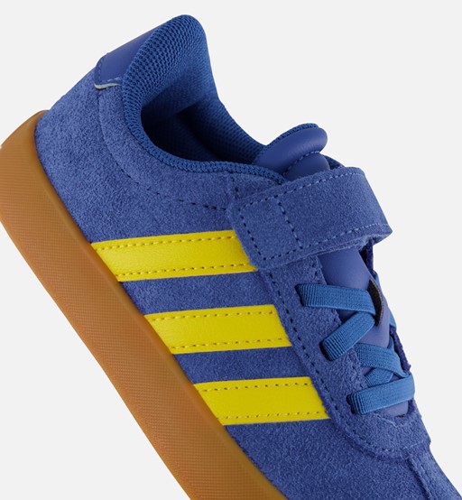 Adidas VL Court 3.0 Sneakers blauw Suede