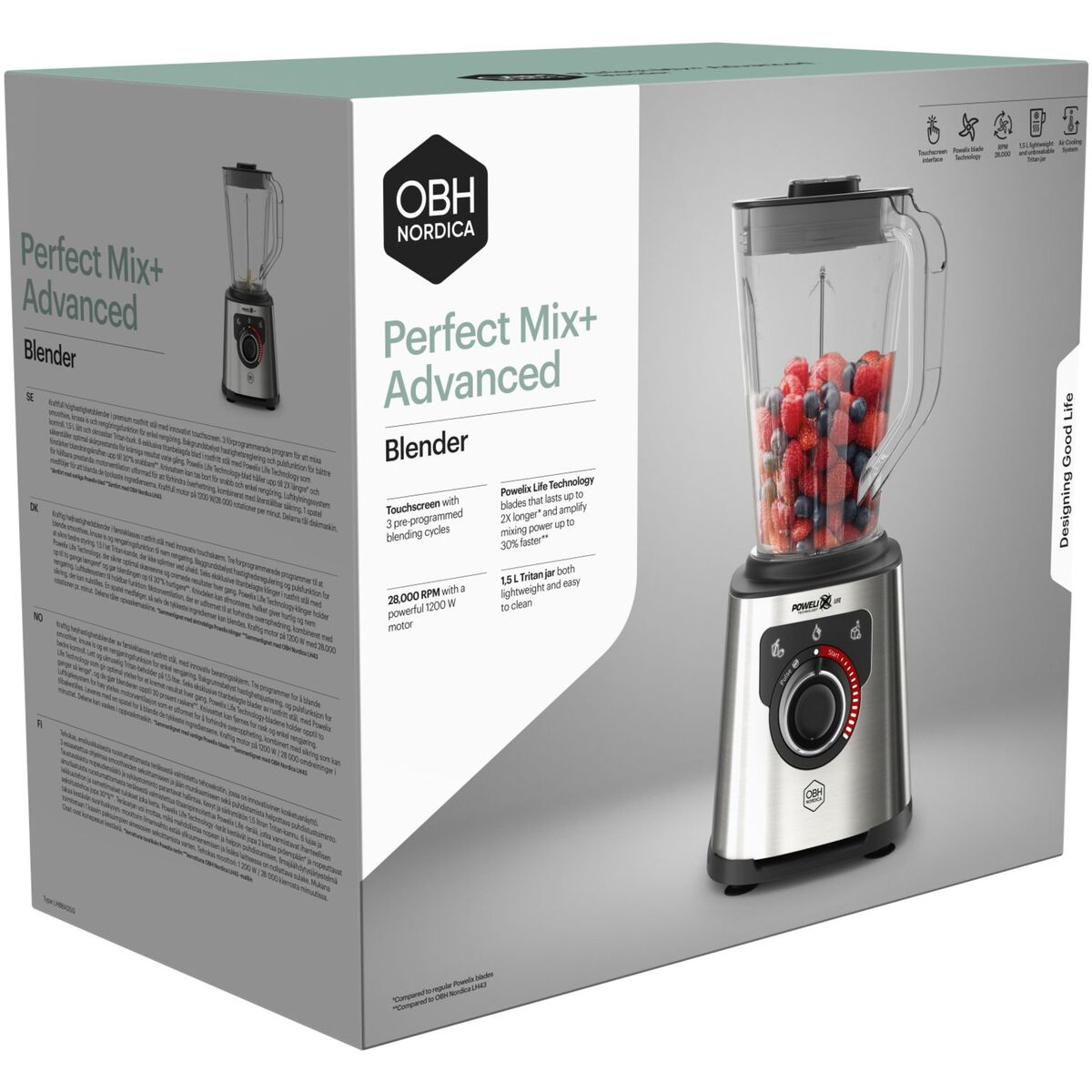 Perfect Mix blender 1,5 liter, 1200 W
