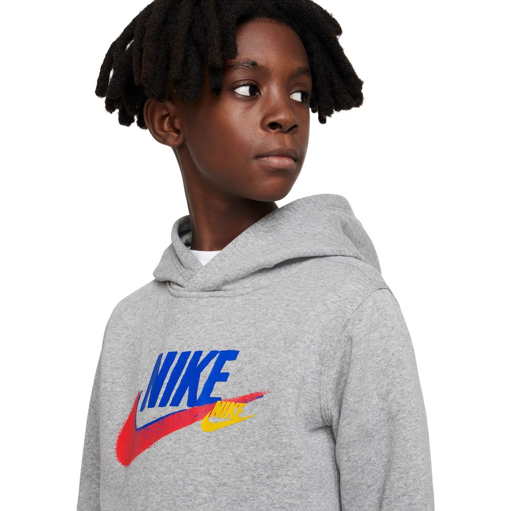 Nike Sportswear Standard Issue Sweatshirts Jungen grey heather