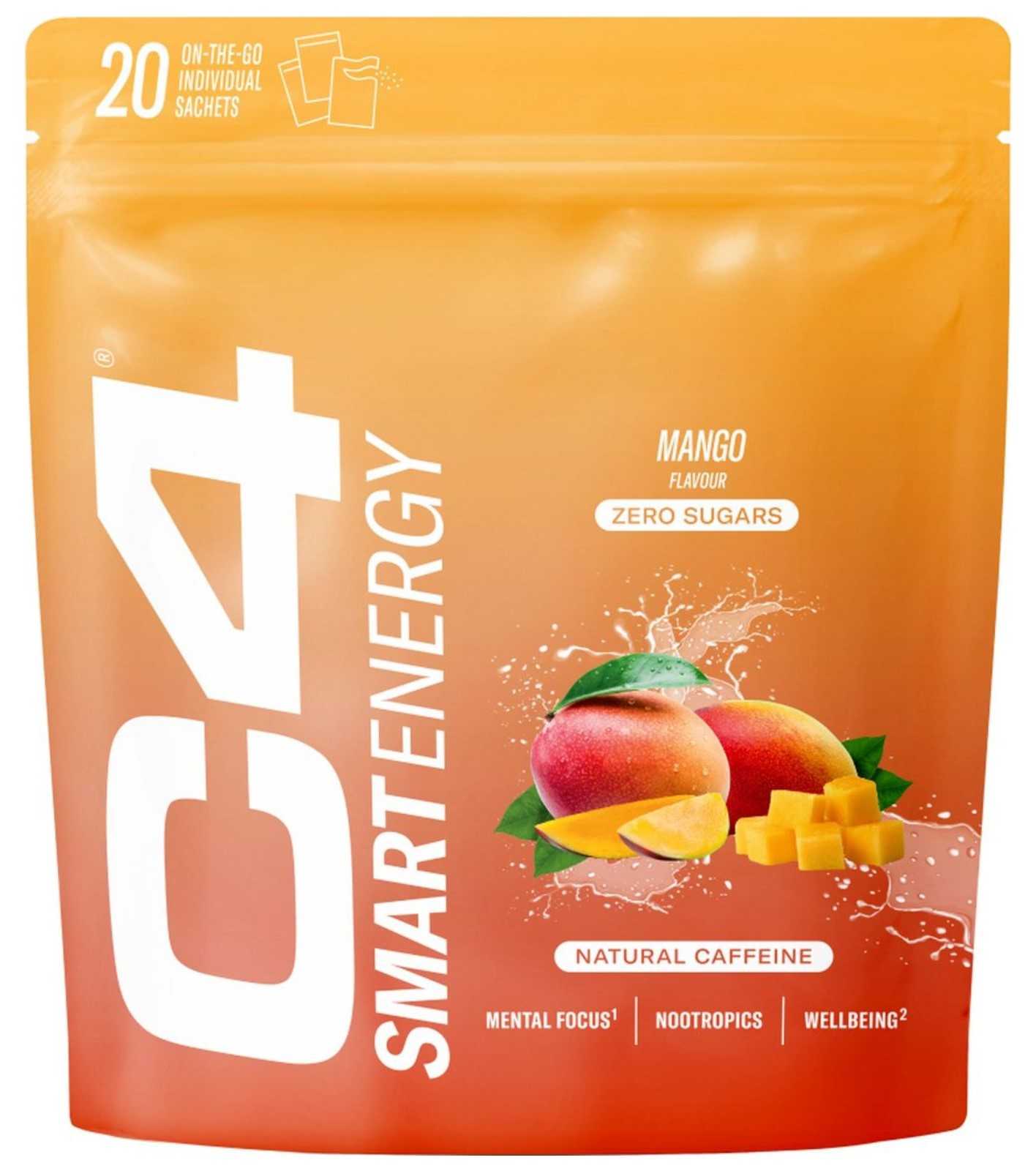 Cellucor Smart C4 Bebida Energética em Pó 20 sachês - Oportunidade