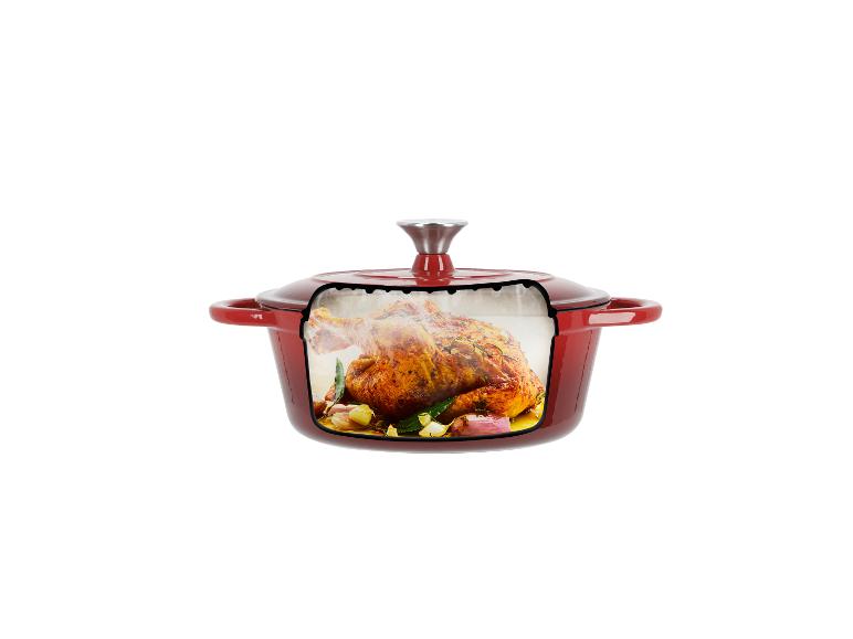 Gietijzeren pan 25 cm 3 L