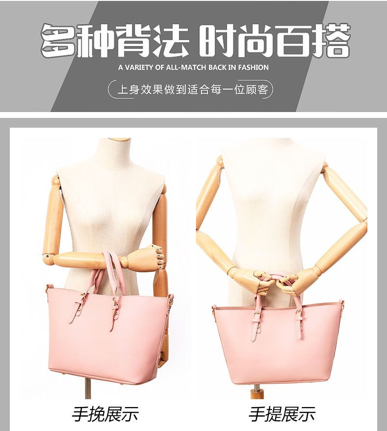NewTown - Set van 3: Kunstleren Tote Bag + Crossbody Bag + Pouch