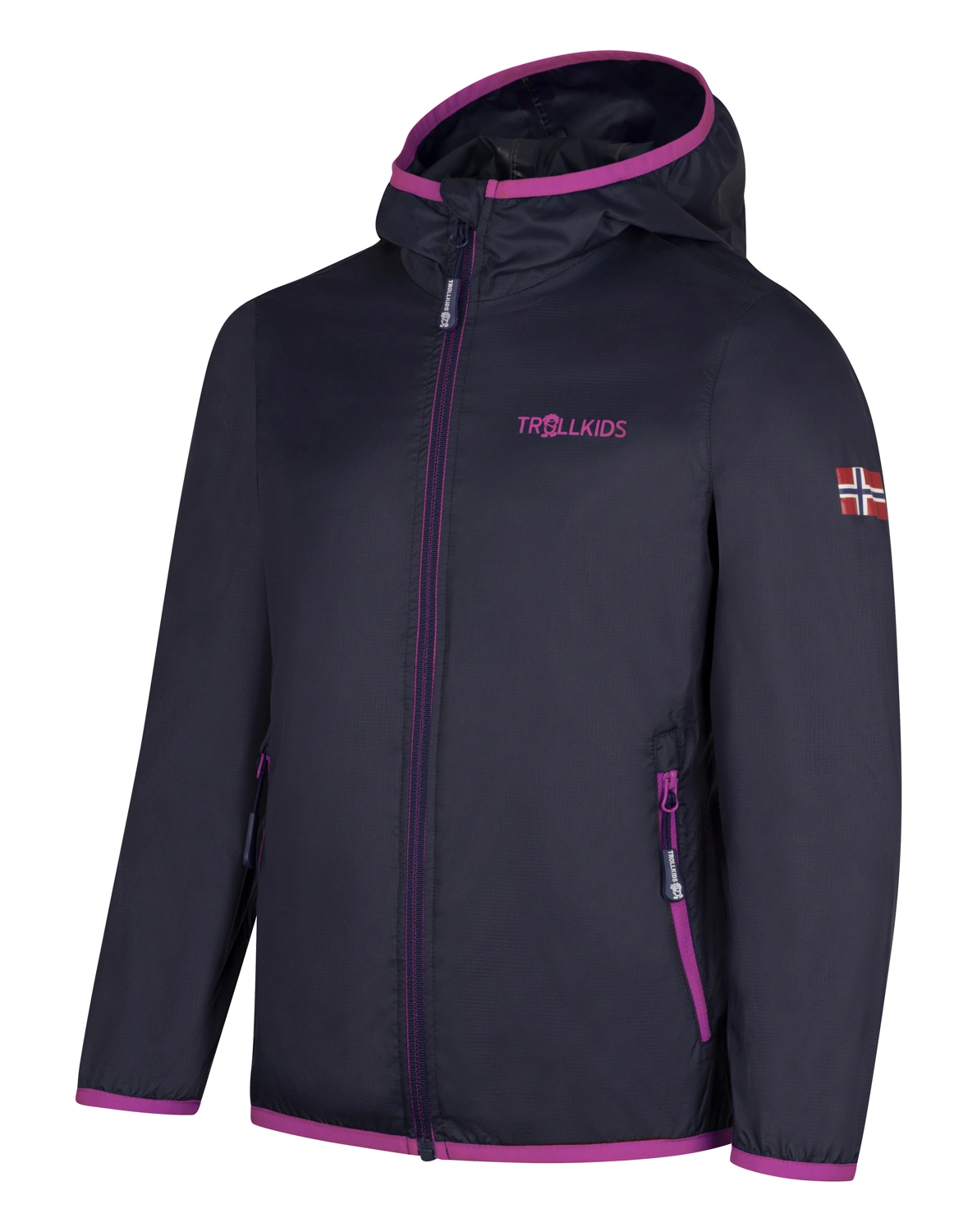 Funktionsjacke TROLLTUNGA in navy/mallow pink