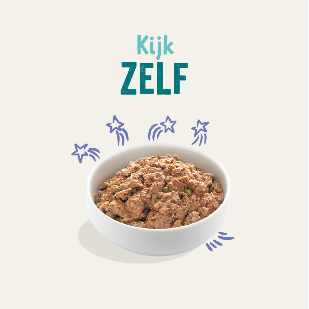 11x Edgard & Cooper Kuipje Vers Vlees Hondenvoer Rund - Eend150 gr