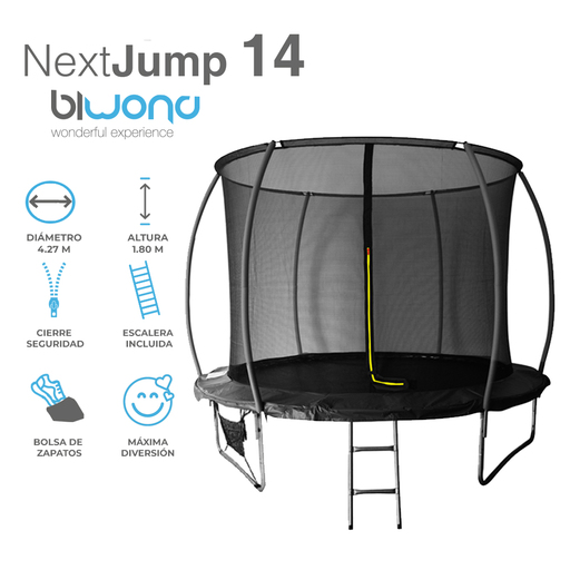 Nextjump 14 Cama Elástica Biwond