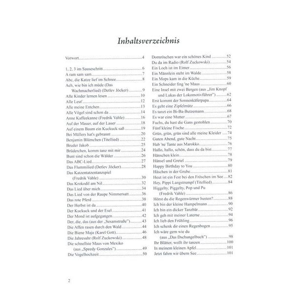 Schott Kinderliederbuch Gitarre