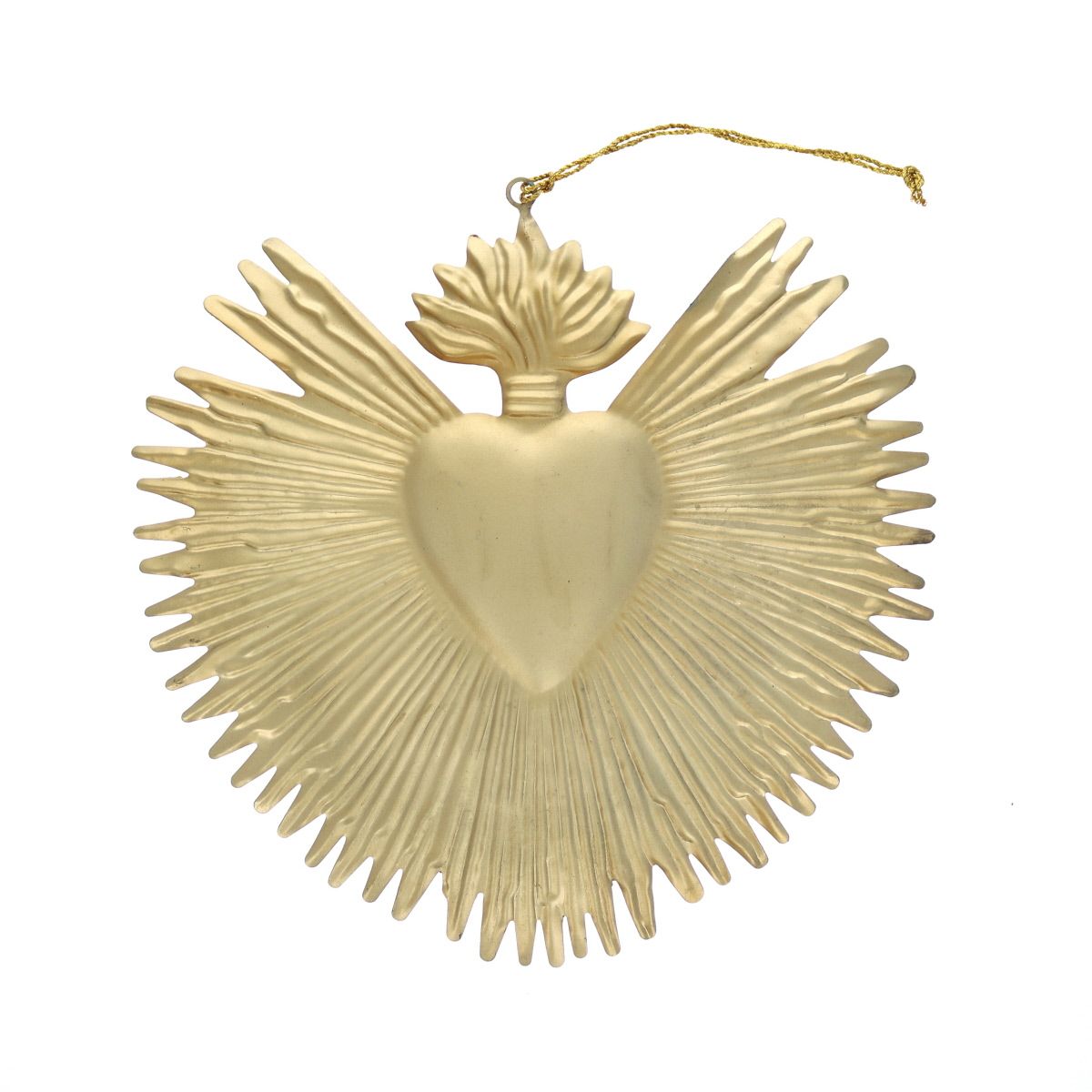 Coeur ex voto rayonnant à suspendre Atelier jasmin