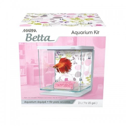 Kit para aquário Marina Betta, várias cores