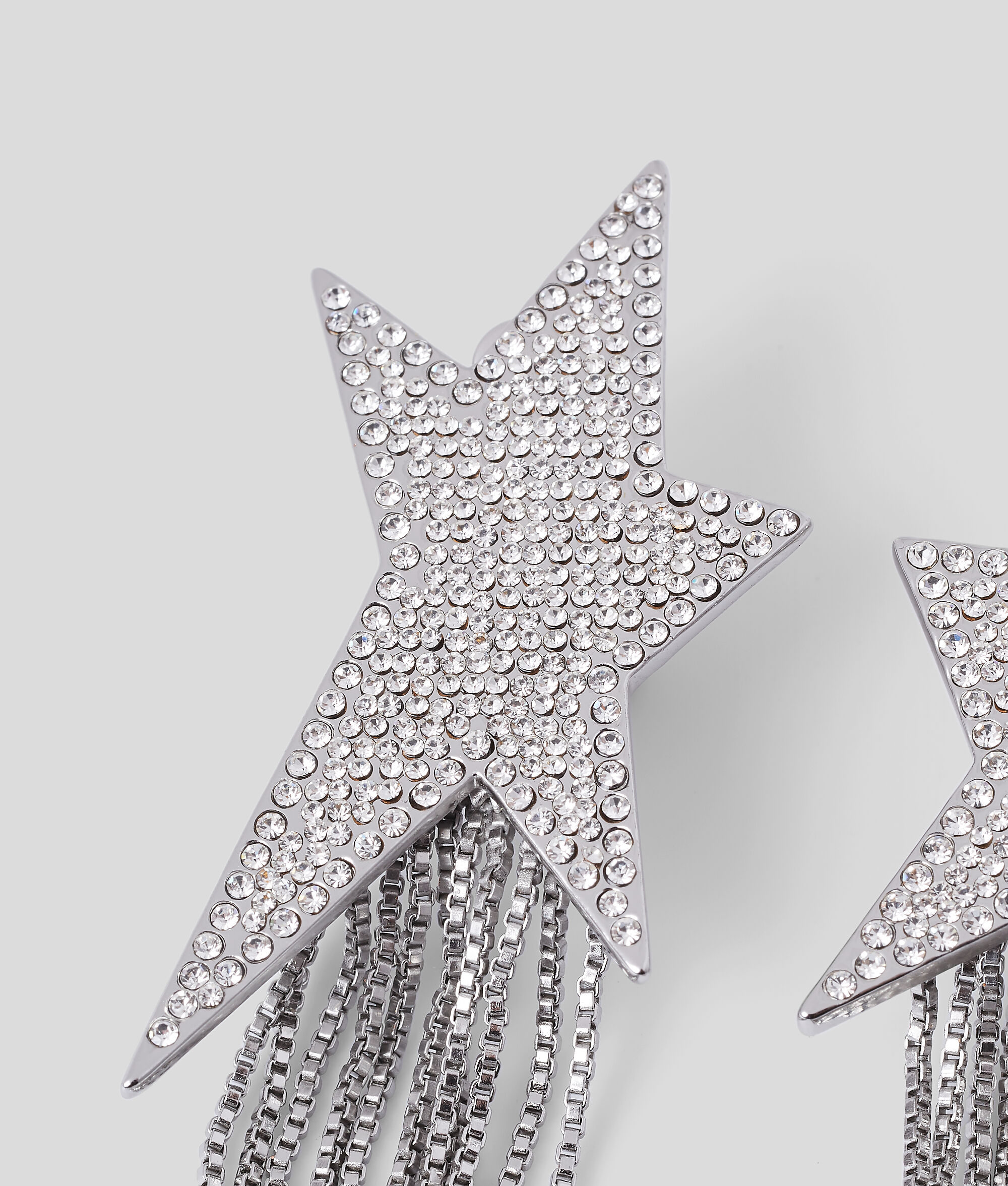 BOUCLES D'OREILLES À CLIP K/DAZZLE ÉTOILE FILANTE
